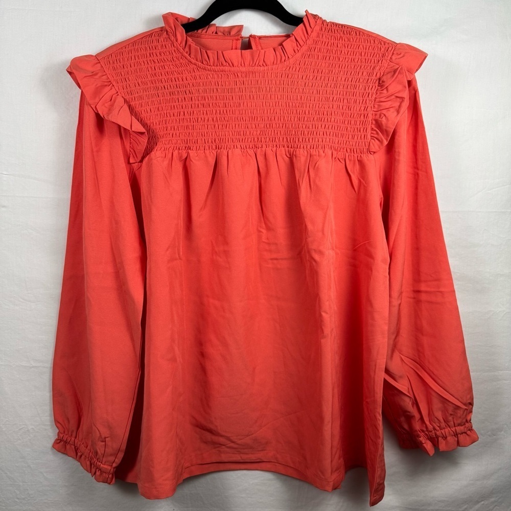 NWT Michelle McDowell Amber Fire Top Long Sleeve Women’s Size M